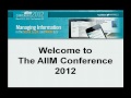 cloud based content management. aiim 2012 session by laurence hart