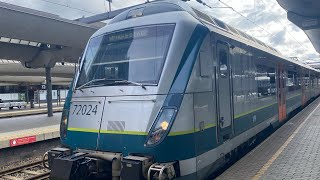 72024 NWB Class 72 Leaving Oslo Station for Spikkestead