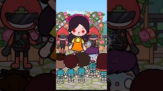 Super Girl defeated Squid game Tycoon and Doll in Toca boca😱😡 #tocaboca #tocalifeworld #shorts