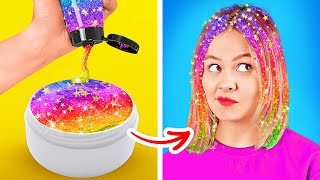 Random Beauty Viral Hacks To Try at Home! Cool Hacks \u0026 Fashion Tricks by 123 GO!