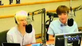 110808 Eunhyuk failed rapping Leeteuk's Rap in Super Junior Superman