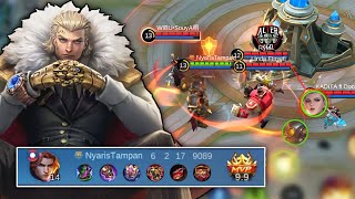 MVP TANK TIGREAL 100% ANNOYING!! TOP GLOBAL TIGREAL BEST BUILD 2022 | TIGREAL GAMEPLAY - MLBB