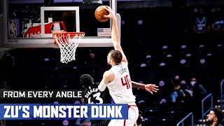 From Every Angle: Ivica Zubac Puts Pascal Siakam On A Poster | LA Clippers