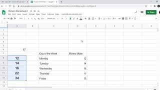Google Sheets Basics (Alignment, Borders)