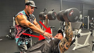 CHEST DAY WITH 4X MR. OLYMPIA "JAY CUTLER"