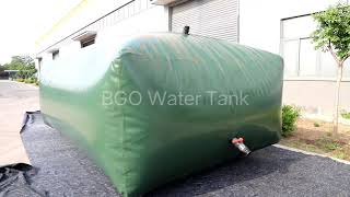 20000 liters PVC Tarpaulin Flexi Water Storage Tank