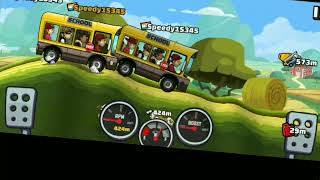 Hill Climb Racing2 - FIRE TRUCK in COUNTRYSIDE Rescue Mission - POLICE CAR on FIRE GamePlay👍🎂👍👍