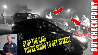 Foggy DUI Checkpoint by San Diego Police Catches 12 Suspects | Mission Beach | 20251211 (4K)