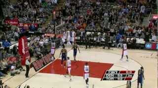 Linas Kleiza buzzer beater vs Nuggets