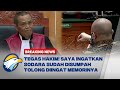 BREAKING NEWS - Debat Panas Teddy Minahasa dengan Hakim