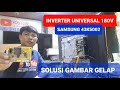 Cara pasang inverter universal tv led samsung 43K5002