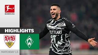Guirassy & Undav unstoppable | VfB Stuttgart - Werder Bremen 2-0 | Highlights | MD 13 – Bundesliga