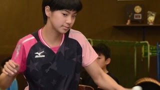 土井みなみ ×  長崎美柚 1st Game H27全日本選手権