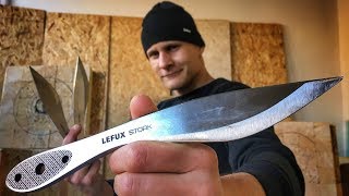 Knives For Any Technique? (Lefux-Stork) Throwing Test