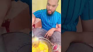 Aaj omelette nahin banaunga Aaj tahalka omlet banaunga || #viralvideo omelette#triniding ytubeshorts