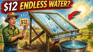 The $12 Infinite Water Generator -The Forgotten Engineering Trick