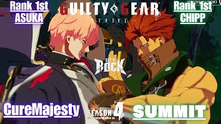 GGST➤Rank 1st ASUKA / 飛鳥 [ CureMajesty/キュアマジェスティ ] vs Rank 1st CHIPP / チップ [ SUMMIT/サミット ]GuiltyGear