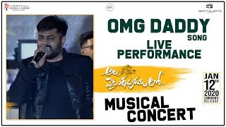 OMG Daddy Live Performance @ Ala Vaikunthapurramuloo Musical Concert