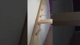 Cómo hacer una escalera de madera