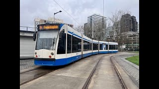 GVB | Amsterdam | Lijn 24 | VU/Medisch Centrum Boelelaan - Frederiksplein | Siemens Combino | 2023 |