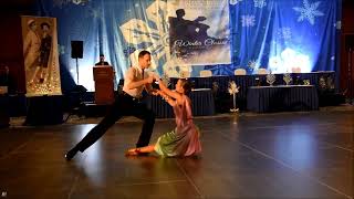 Sergei Solodov \u0026 Ekaterina Maslennikova Bolero Show Dance at 2021 FADS PA Winter Classic