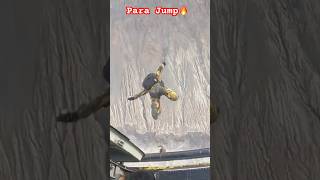 Indian Army Para Jump from ALH Dhruv #shorts #indianarmy #parasf #army