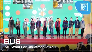 BUS - All I Want For Christmas Is You @ Light Up Christmas Tree Celebration [Overall 4K 60p] 231127