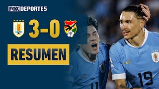 Uruguay 3-0 Bolivia | HIGHLIGHTS | Eliminatorias Sudamericanas