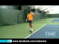 Djokovic does McEnroe impression - funny! Djokovic nails it!