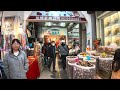 taipei dihua street walking tour 4k hdr