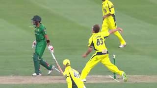 Sharjeel Khan 74 Runs Off 47 Balls vs Australia   Pakistan vs Australia 4th ODI 2017360p
