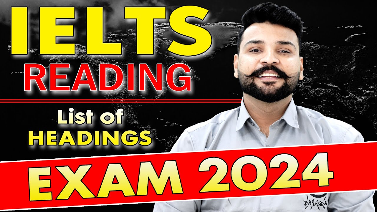 IELTS II List Of Headings II January Exam 2024 II Solved By Raman Sir ...