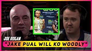 Joe Rogan gives brutal opinion about jake pual vs tyron woodly