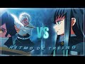 Demon Slayer Muichiro VS Sanemi and Obanai [EDIT/AMV] [RITMO DE TREINO 4K