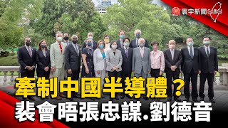 牽制中國半導體？裴洛西會晤張忠謀.劉德音 @globalnewstw