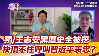 獨／王志安黑歷史全被挖　快頂不住呼叫習近平表忠？｜三立新聞網 SETN.com