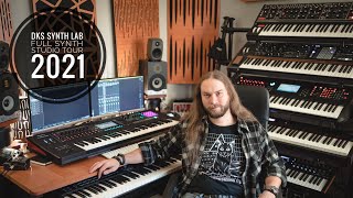 DKS SYNTH LAB Full Studio Tour 2021 | Synthesizers \u0026 Gear (Eng Subtitles)