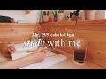 2-H Study With Me ✏️ | pomodoro 25/5, calm lofi, deep focus!