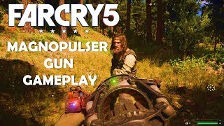 Far Cry 5 alien Magnopulser gun gameplay