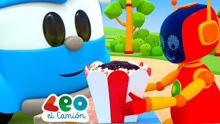 Leo the Truck Español - Cuatro Capitulos Nuevos - Los mejores momentos de los robots