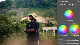 how to use the Color Wheels Lightroom Color Grading Tutorial