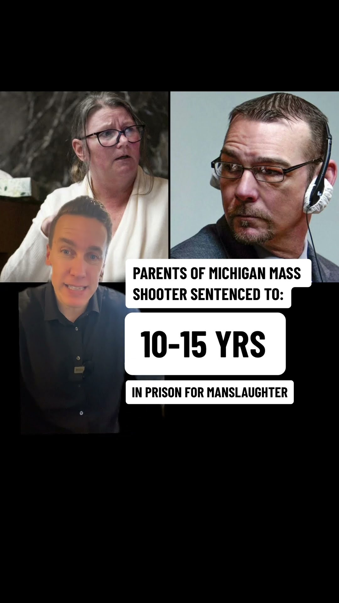 Parents Of Michigan School Shooter Sentenced To 10-15 Years In Prison ...