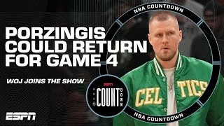 Woj details Kristaps Porzingis’ timeline to return to Celtics | NBA Countdown