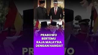 Gagahnya Presiden Prabowo Terima Penghargaan Kehormatan Kerajaan Johor