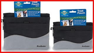 PetSafe Treat Pouch Sport- Durable, Convenient Dog Training Accessory, Standard, Black
