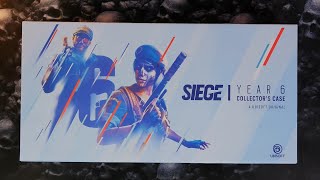 ASMR unboxing Rainbow Six Siege Collectors Case (Year 6)