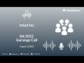 Intuit Inc Q4 2022 Earnings Call