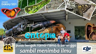 Entopia Penang Butterfly Farm full tour puas tengok rama-rama serangga reptilia sambil menimba ilmu