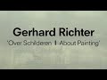 gerhard richter in his studio