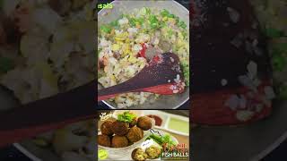 கிரிஸ்பி ஃபிஷ் 🐟 பால்ஸ்  சுவையாக| Fish Balls in Tamil  #shorts #food #youtubeshorts #trending